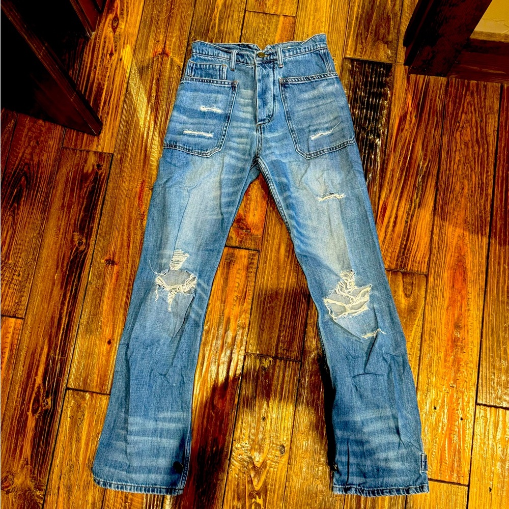 Free People x Sandrine Rose Jeans worn a few times. Like new.